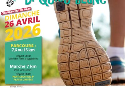 COURSE DI QUIEU BLANC LE 26 AVRIL 2026